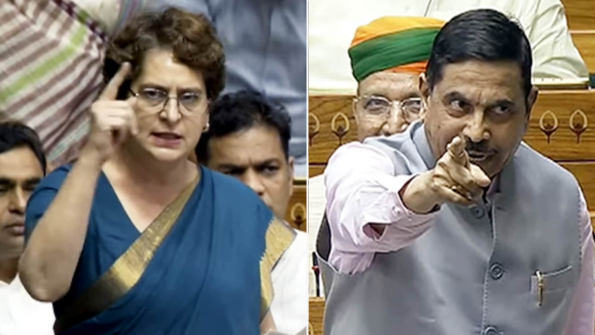 Lok Sabha Showdown: Priyanka Gandhi's Remark On Pralhad Joshi Triggers Rulebook Battle & Uproar