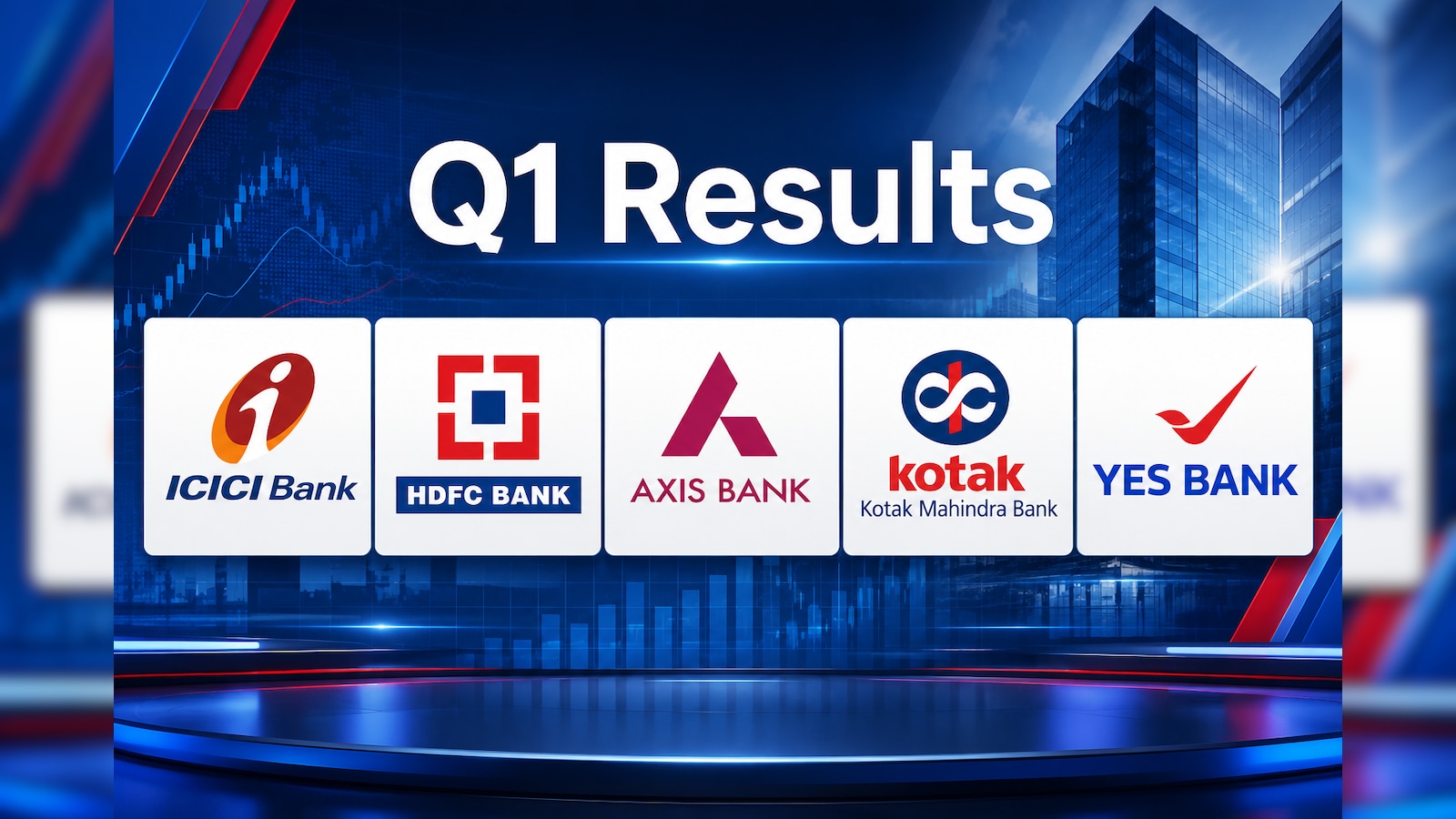 Bank Q1 Results Today: HDFC Bank, ICICI Bank, Axis Bank, Kotak, PNB, Yes Bank