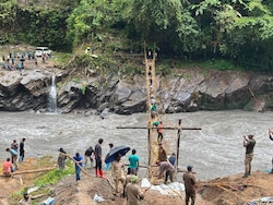 Arunachal Restores Vital Border Link After Flashfloods Washed Away Key Bridge