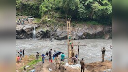 Arunachal Restores Vital Border Link After Flashfloods Washed Away Key Bridge