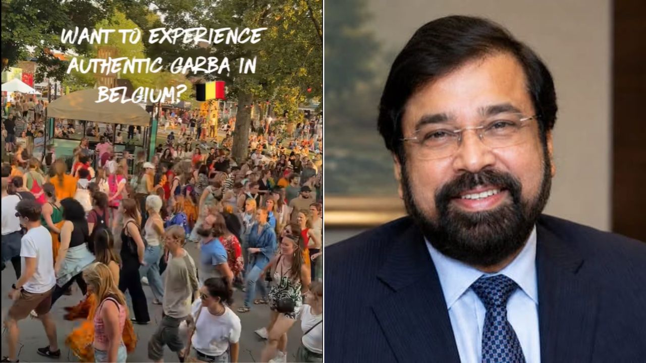 Amid Online Criticism, Garba Dance In Belgium Wins Harsh Goenka's Heart