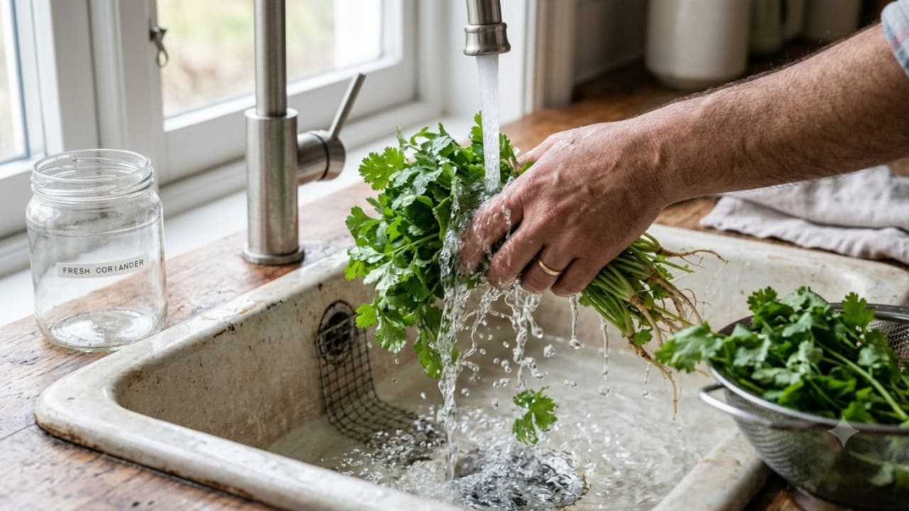 A proper wash for the freshest flavor. A proper wash for the freshest flavor.