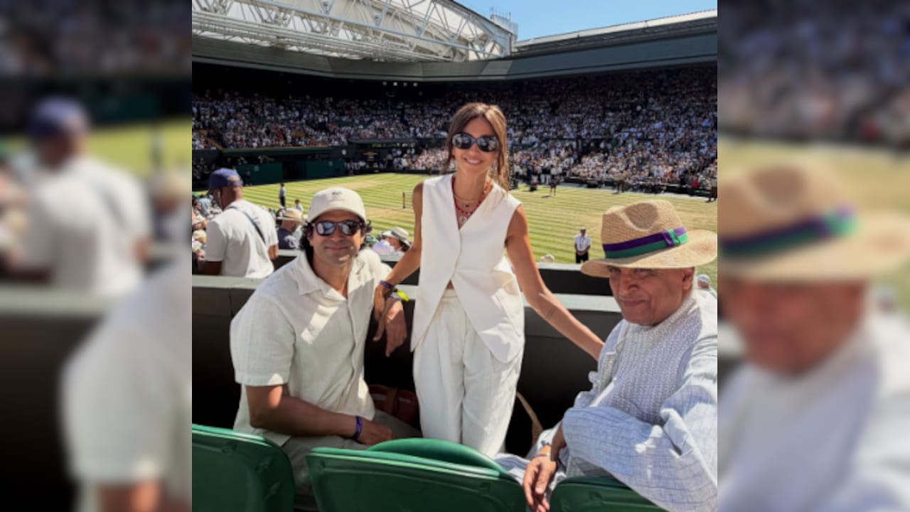 Shibani Dandekar's 'Third Wheeling' The Akhtars At Wimbledon Goes Viral: 'Heart Is Full'