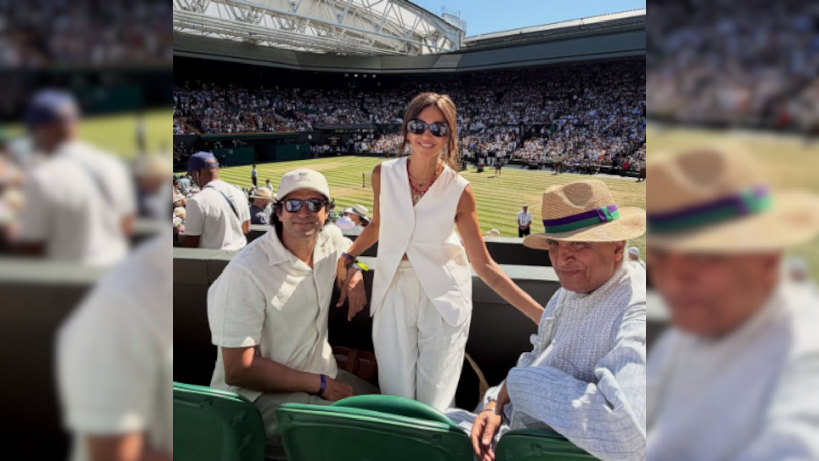 Shibani Dandekar’s ‘Third Wheeling’ The Akhtars At Wimbledon Goes Viral: ‘Heart Is Full’