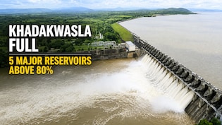 Pune Dam Water Level Today: Khadakwasla Full, 5 Major Reservoirs Above 80%