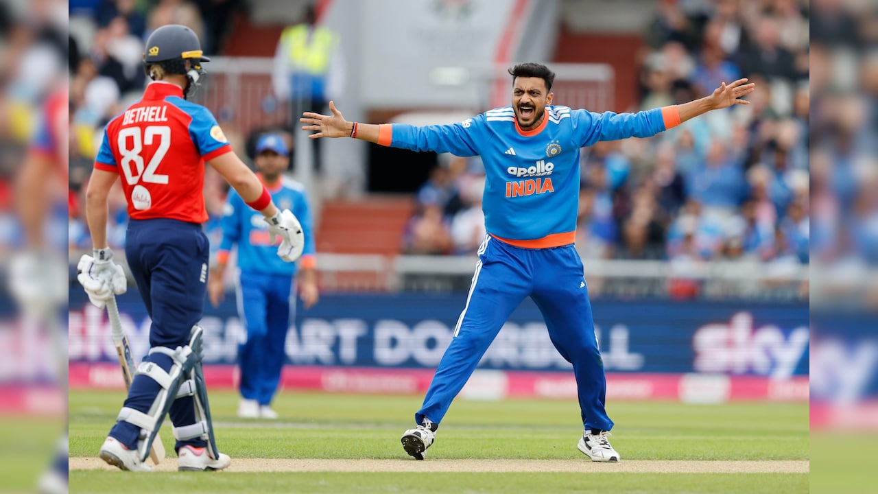 Axar Patel Scripts History, Becomes First India Spinner To Take 100 T20I Wickets
