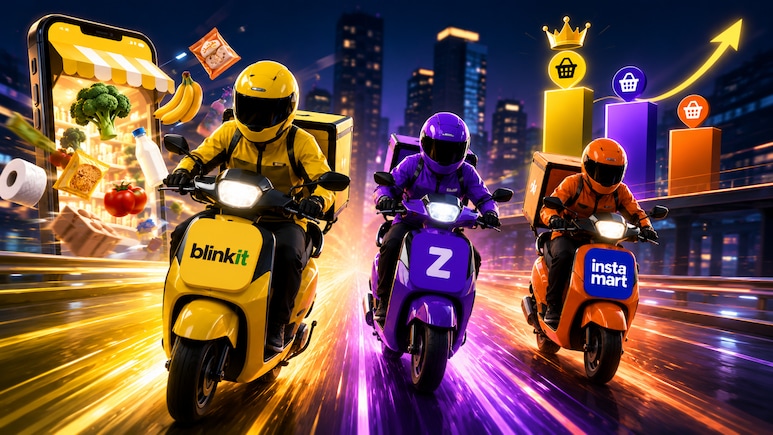 Eternal In Focus: Blinkit Zooms Ahead Of Zepto, Swiggy Instamart In Q-Comm Race As User Gap Widens