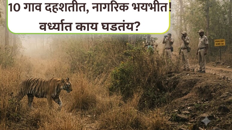 Wardha News: सावधान! वर्ध्यातील 10 गावात फिरतोय मृत्यू, घराबाहेर पडणेही मुश्कील; प्रशासनही हैराण