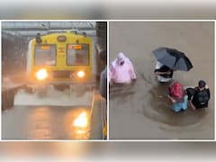 Mumbai Rains: Railway Tracks Submerged At Nalasopara Station, Roads Flooded