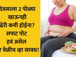 Belly Fat Loss Tips: 'मी फक्त 2 पोळ्या खातो, तरीही ढेरी का सुटतेय?' सपाट पोट हवंय पण नेमकं काय चुकतंय? वाचा