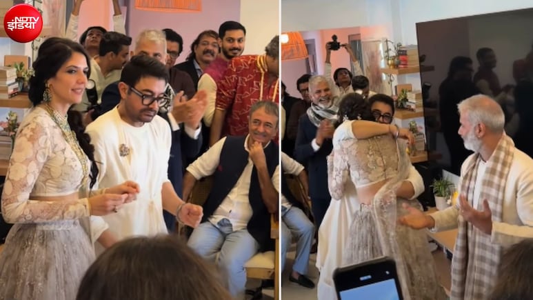 आमिर खान ने अपनी शादी में इस गाने पर किया डांस, नाचते-नाचते पत्नी गौरी को लगा लिया गले
