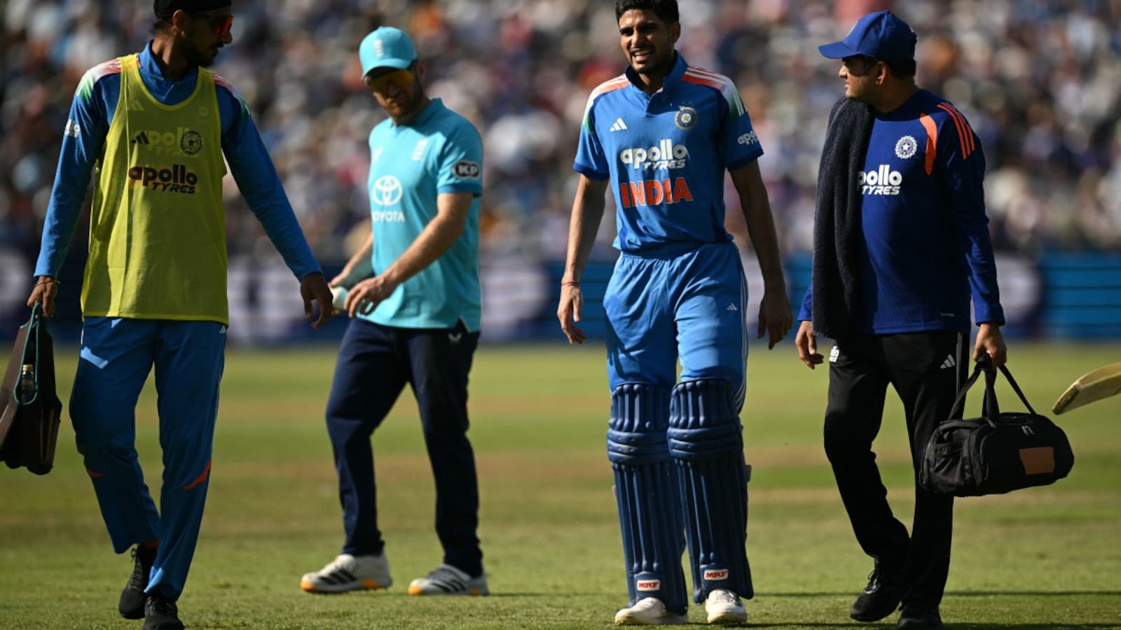 Why Did Shubman Gill Leave The Field While Batting During 1st England ODI?