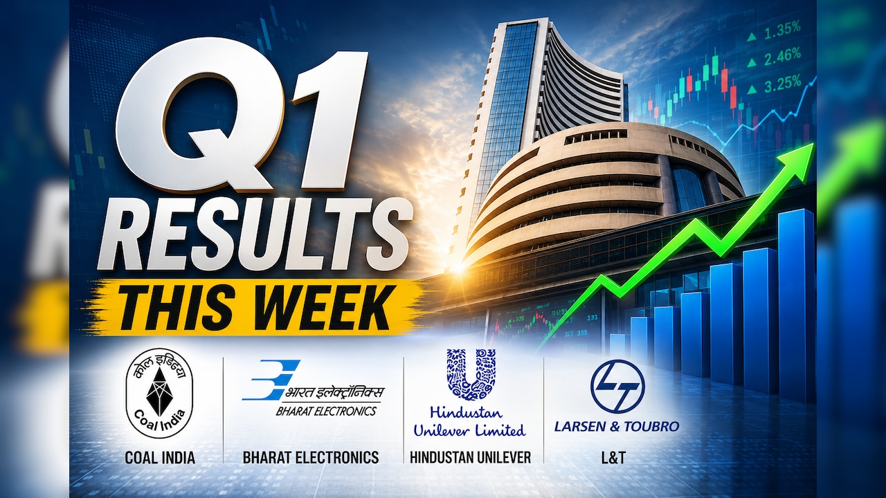 Q1 Results This Week: Coal India, Bharat Electronics, HUL, L&T, Varun Beverages Reporting Earnings