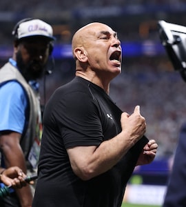 Egypt Coach Hossam Hassan Filmed Spitting At Jeering Fans Direction After Loss Against Argentina In Heated Clash