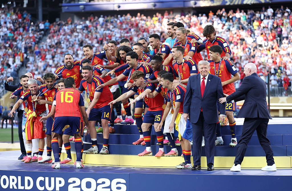 Donald Trump Sparks Awkward World Cup Podium Moment, FIFA Chief Intervenes