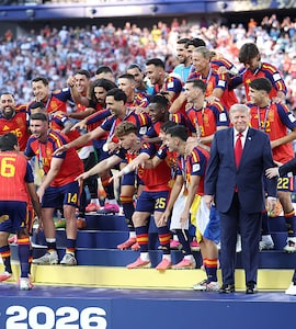 Watch: Donald Trump Sparks Awkward World Cup Podium Moment, FIFA Chief Intervenes