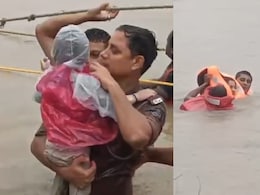 Video: Passengers Climb On Roof Of Sinking Bus In Flood-Hit Gujarat, Rescued