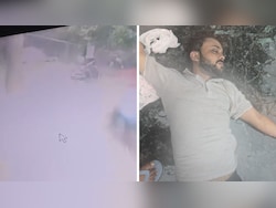 CCTV Shows Final Moments Of Noida Engineer Who Died After Falling Into Open Drain