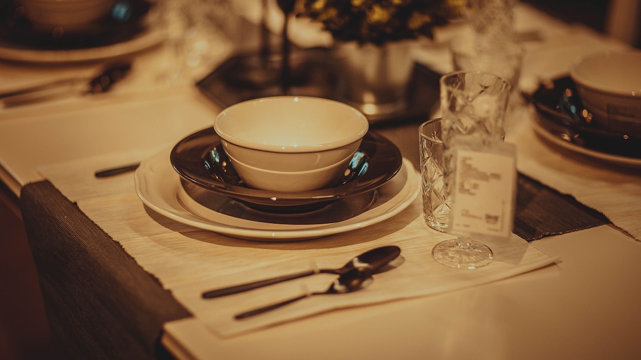 Explore dining essentials to serve a four-course meal Explore dining essentials to serve a four-course meal