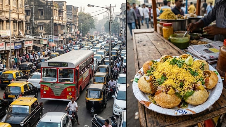 मुंबईत चाललंय काय? शेवपुरी खाण्यासाठी ड्रायव्हरनं BEST बस भररस्त्यात 20 मिनिटं थांबवली; धमकीही दिली,  VIDEO