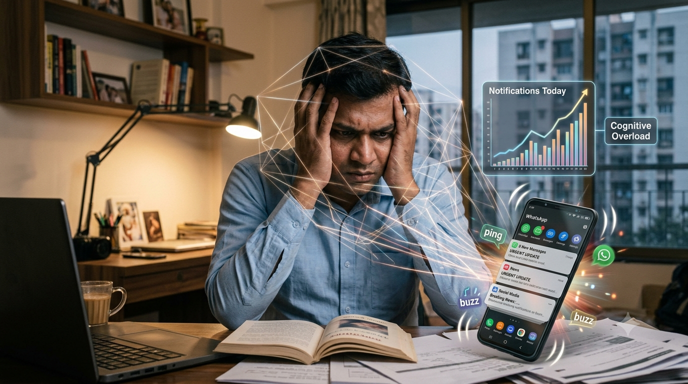 Your Brain Wasn't Built For Constant Notifications, Doctor Warns