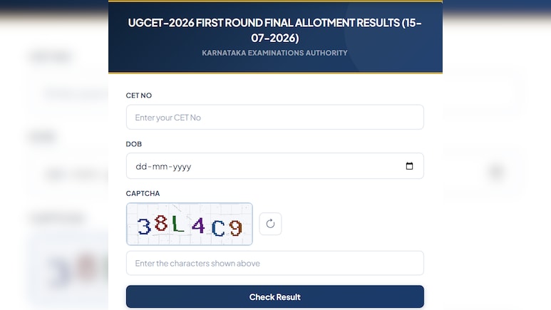 KCET 2026 First Round Final Seat Allotment Result OUT: Check Direct Link And Other Key Details