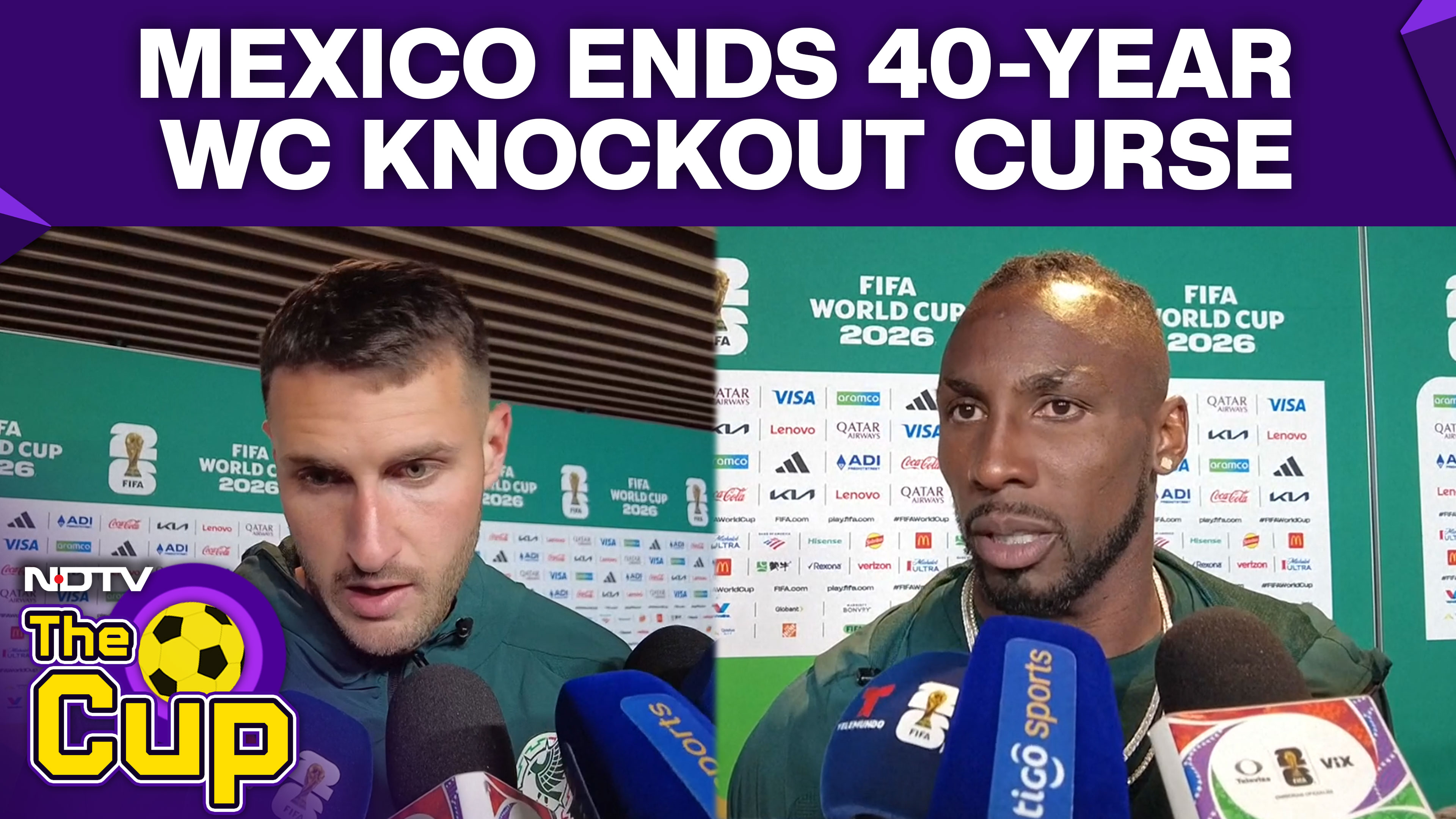 Mexico Ends 40-year World Cup Knockout Curse