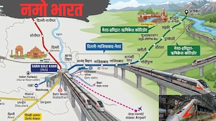 मेरठ-हरिद्वार-ऋषिकेश नमो भारत कॉरिडोर की रफ्तार तेज, दिल्ली NCR समेत 4 राज्यों के बीच दौड़ेगी रैपिड रेल