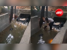 वसंत कुंज में नाले में गिरी कार, आर्मी अफसर के 20 वर्षीय बेटे की मौत, वीडियो आया सामने