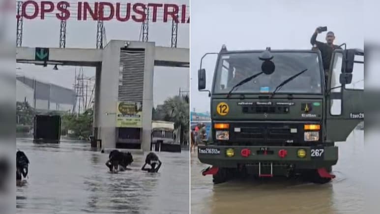 Gujarat Highway Shut As Rain Triggers Flooding, Army Joins Rescue Ops