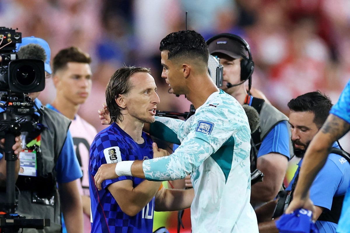 What Ronaldo Told Modric After Portugal Knocked Croatia Out Of FIFA World Cup