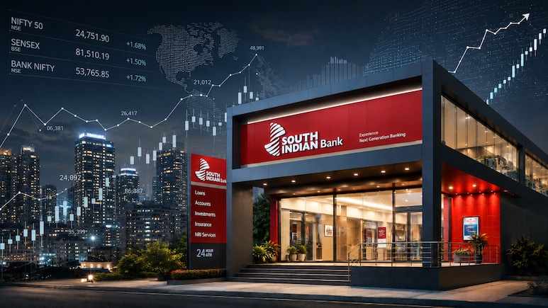 South Indian Bank Shares Downgraded After CEO Change; ICICI Securities Cuts Target Price &mdash; Details Inside