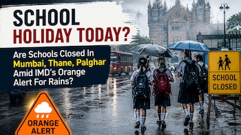 School Holiday Today: Are Schools Closed In Mumbai, Thane, Palghar Amid IMD's Orange Alert For Rains?