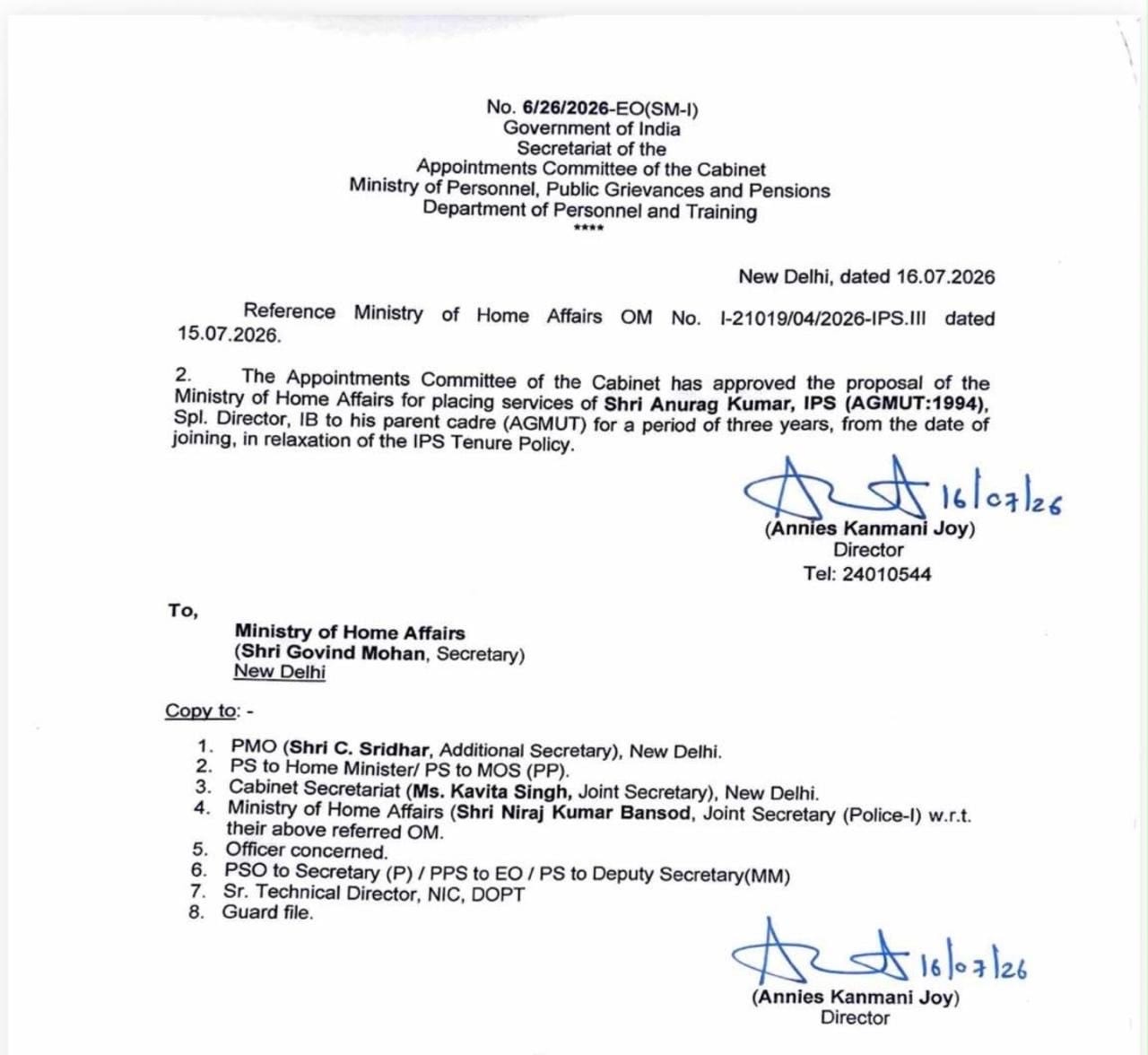 Delhi police commissioner change IPS anurag kumar replaces satish golcha