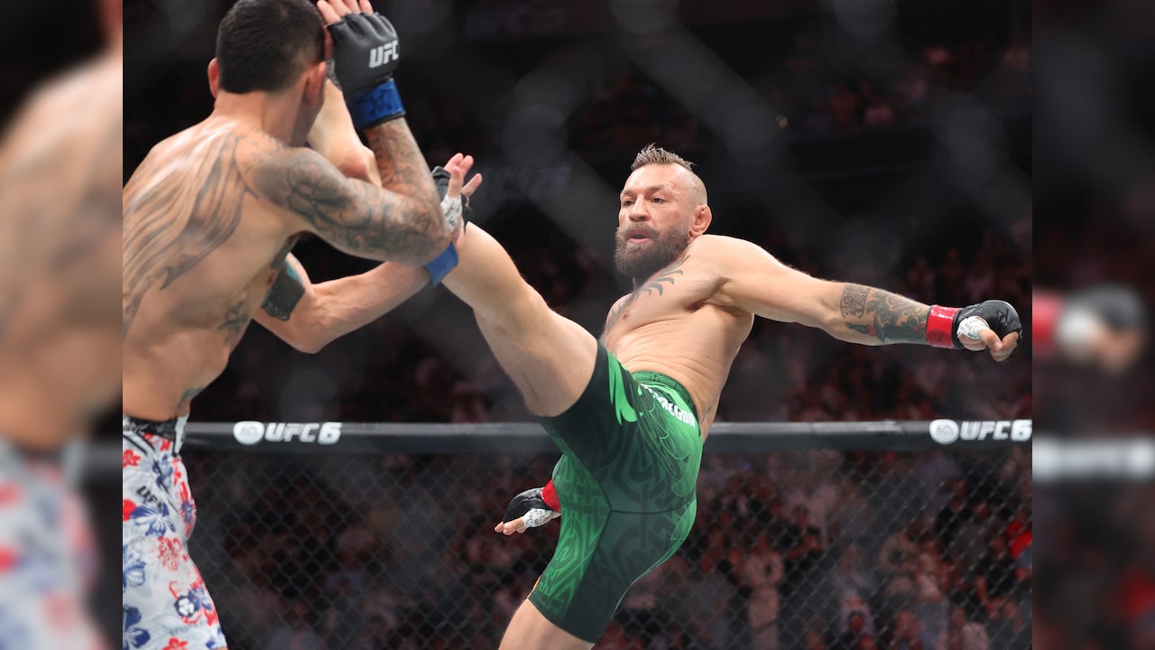 Slow-Motion Video Shows Brutal Moment Conor McGregor's Comeback Ends