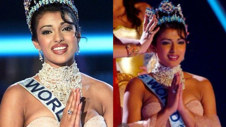 How Priyanka Chopra's Miss World 2000 'Namaste' Saved Her From A Wardrobe Mishap