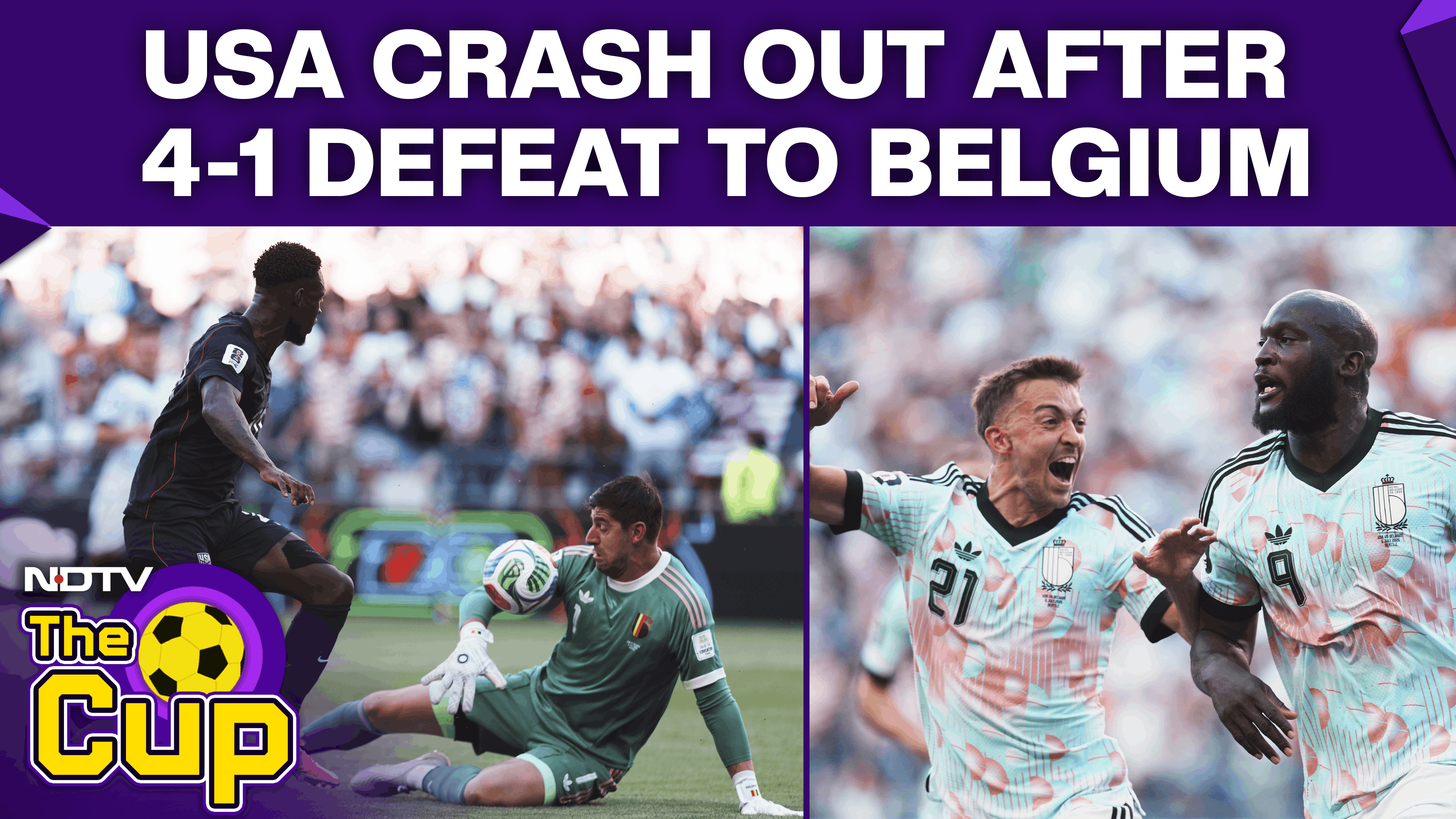 FIFA World Cup | USA Crash Out After 1-4 Loss To Belgium In Round Of 16