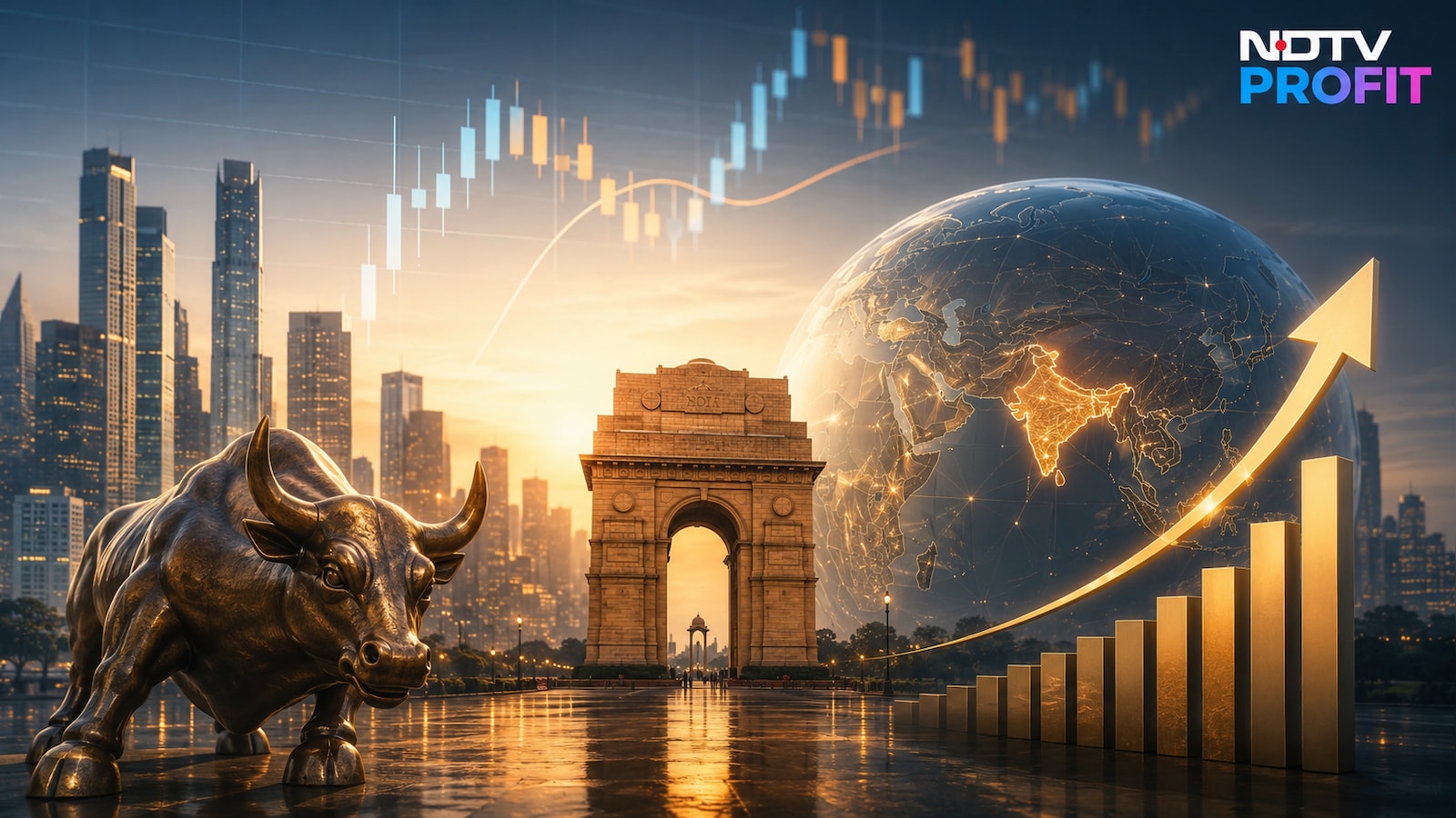Photo: ndtvprofit.com AI Trade Slowdown Could Shift Global Investor Focus to India: Jefferies