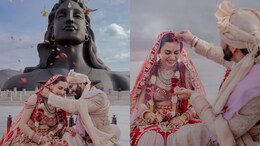 Actor Palak Purswani Marries Longtime Boyfriend Rohan Khanna At Sadhguru's Isha Yoga Centre. See Pics