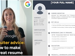 Google में नौकरी चाहिए, लेकिन बार-बार रिजेक्ट हो रहा Resume? सिलेक्ट होने के लिए अपनाएं ये 3 सीक्रेट टिप्स