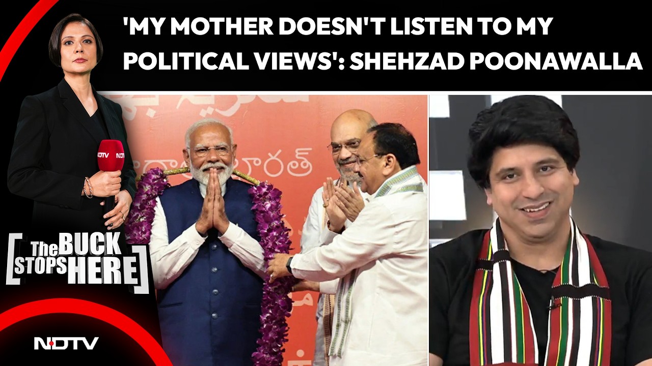 'My Mother Doesn't Listen to My Political Views': Shehzad Poonawalla