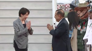 Japan PM Sanae Takaichi Arrives in India for Key Talks With PM Modi