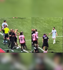Lionel Messi Clashes With Egypt Coach After Anti-Racism Gesture, Players Intervene. Video Viral