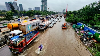 Mumbai Rains: IMD Doubles Down On Red Alert; Nowcast Warning Issued For Entire Coastal Belt