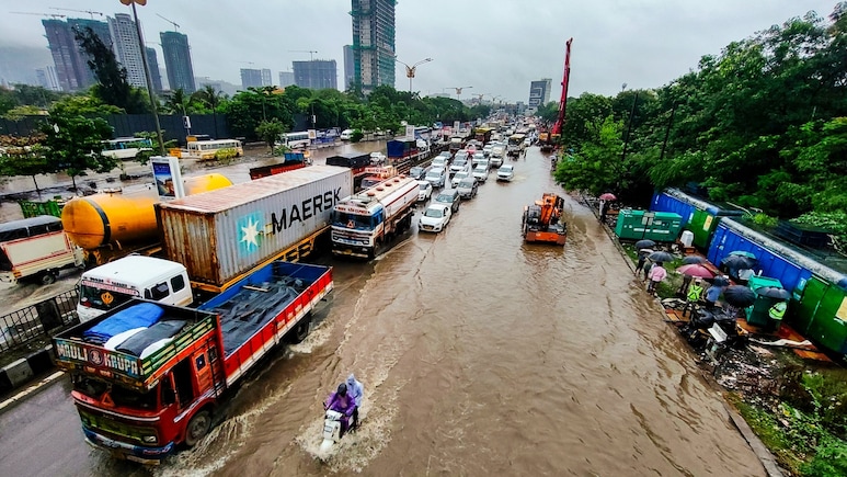 Mumbai Rains: IMD Doubles Down On Red Alert; Nowcast Warning Issued For Entire Coastal Belt