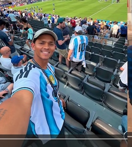Yashasvi Jaiswal Enters FIFA World Cup Stadium In Lionel Messi Jersey, But Not For Argentina Game