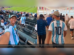 Jaiswal Enters FIFA WC Stadium In Messi Jersey, But Not For Argentina Game