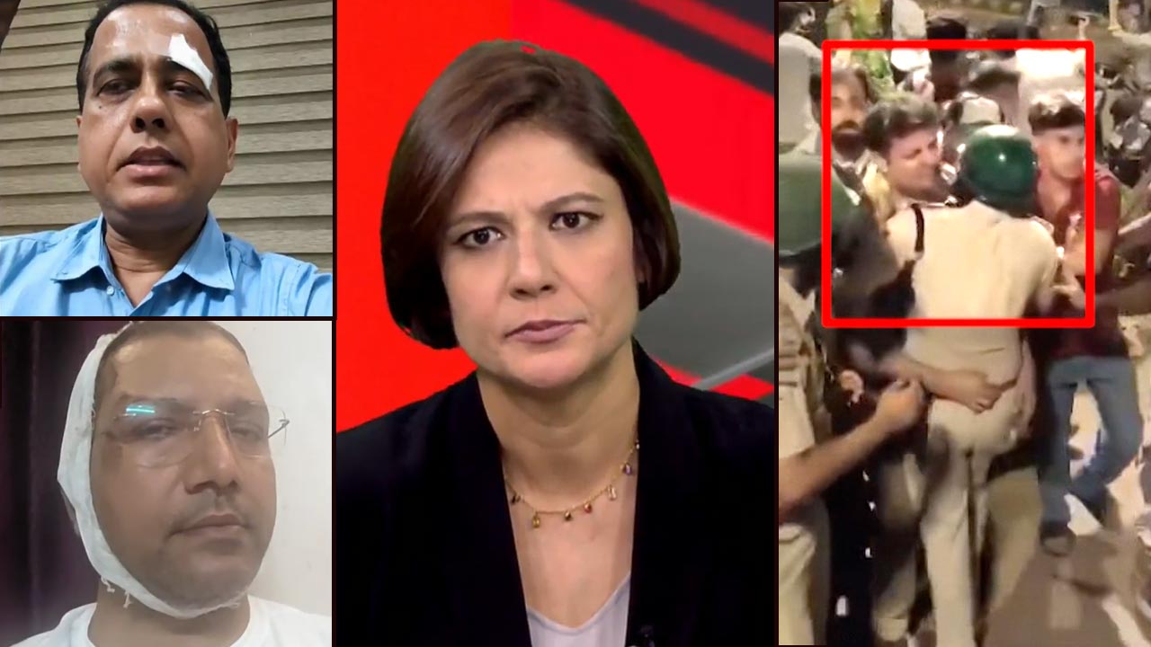 Injured Delhi Police Officers Describe Violence During Protest Clashes At Jantar Mantar