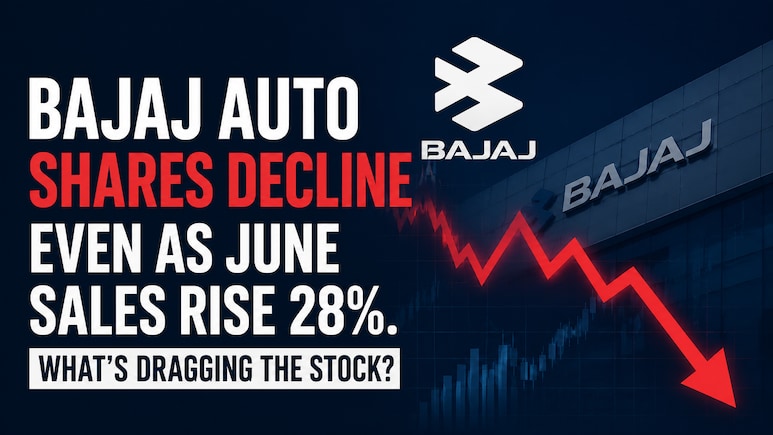 Bajaj Auto Shares Decline Even as June Sales Rise 28%. What's Dragging the Stock?