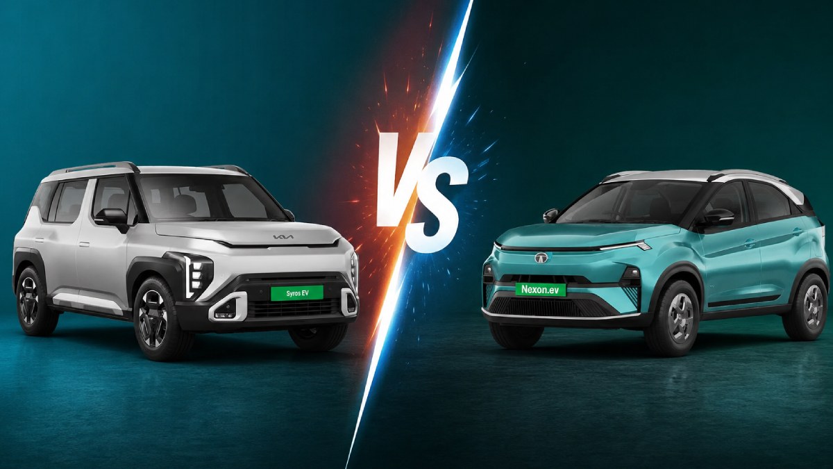 Kia Syros EV vs Tata Nexon EV: बैटरी, रेंज और पावर में कौन आगे? खरीदने से पहले जान लें बड़ा अंतर